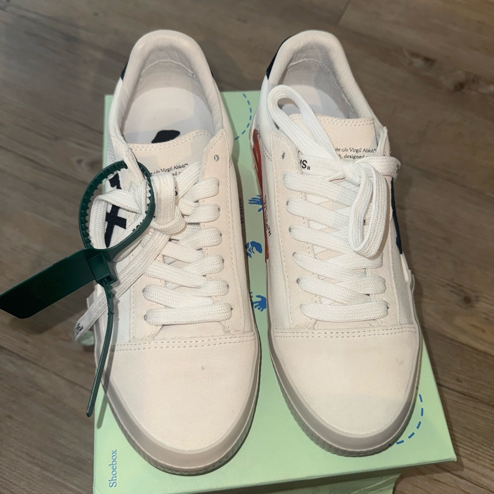 Off-White c/o Virgil Abloh Suede and Canvas Sneakers